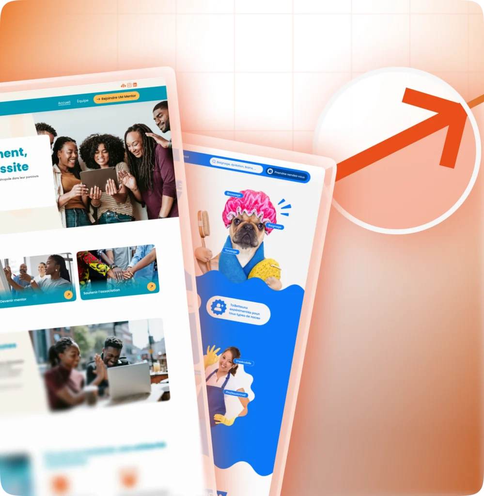 Création de site web professionnel pour commerçants et artisans par Rock U Com