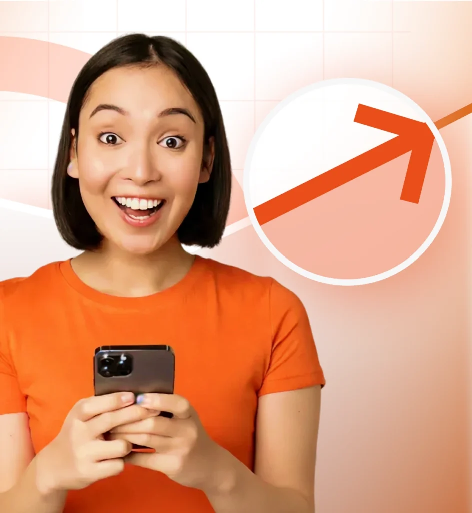 Entrepreneuse déléguant la gestion de ses réseaux sociaux à l'agence Rock U Com